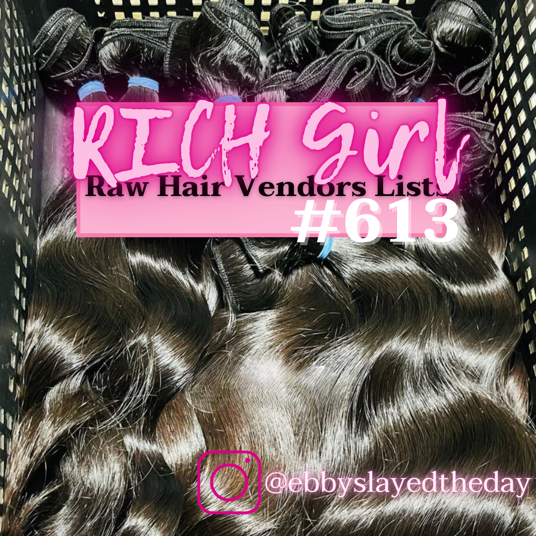 RICH GIRL VENDOR LIST 613